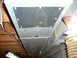 Plate large openings